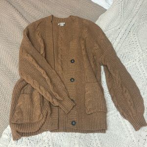 Caramel Cardigan, size Medium, from American Eagle
